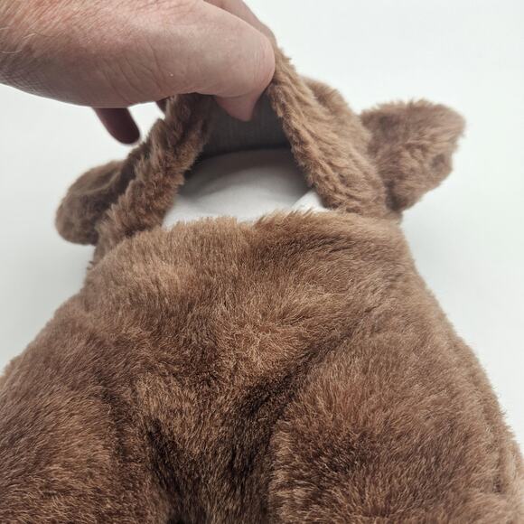 Beaver Hand Puppet Plush Stuffed Animal Brown Soft Toy Acrylic Polyester Kids - Picture 6 of 8